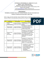 Penerimaan Dosen Tetap Non ASN TMT November 2021