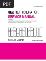 Refrigerator: Service Manual