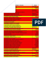 Lista de nombres y datos de contacto