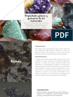 Propiedades Físicas y Químicas de Los Minerales