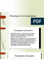 Paradigma Kewirausahaan (2)