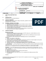 Instructional Module: Republic of The Philippines Nueva Vizcaya State University Bayombong, Nueva Vizcaya