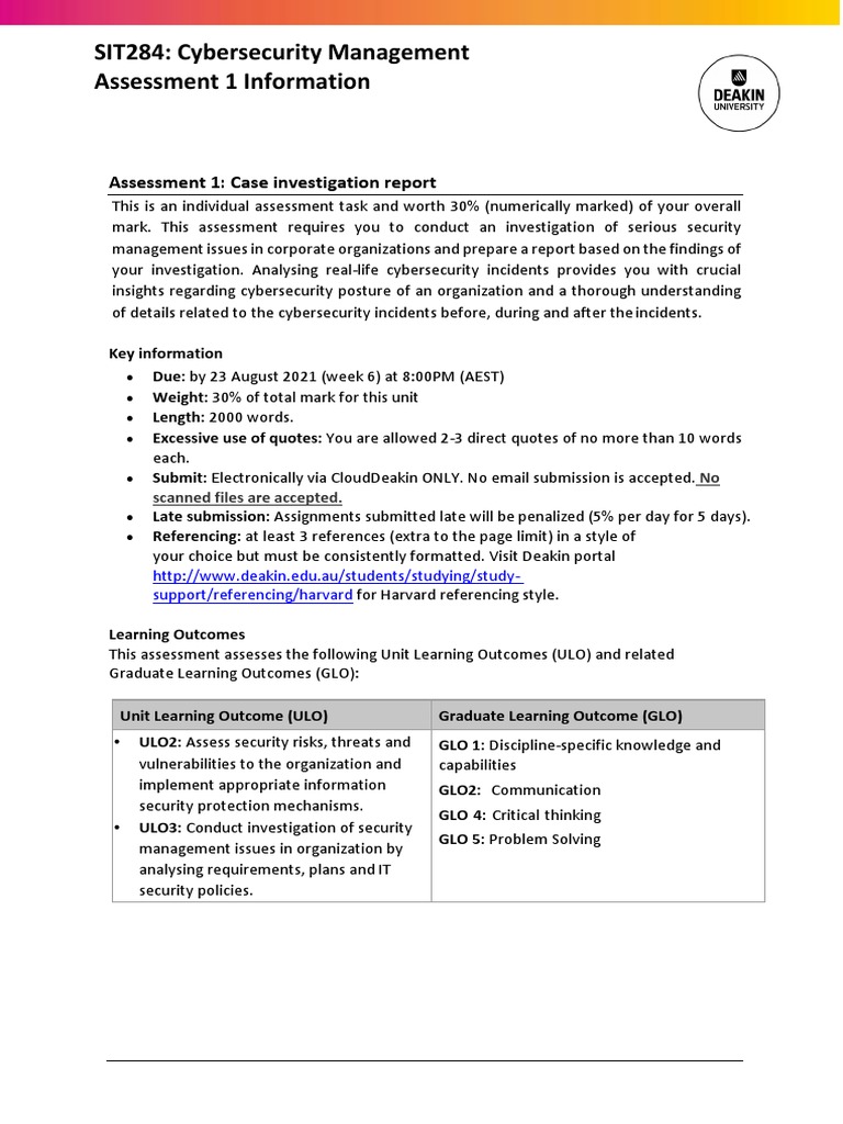 Marriott Data Breach Case Report | PDF | Computer Security | Security