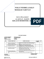 Prota Al Qur'an - Hadists KLS Ii SMT 1-2