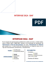 Interfase Siga - Siaf