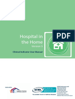 Hospital in The Home: Clinical Indicator User Manual