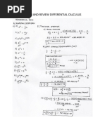 Introduction and Review Differential Calculusb