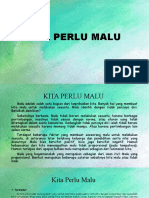 Kita Perlu Malu