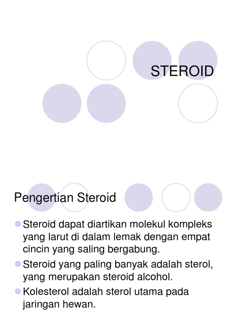 Steroid PP | PDF
