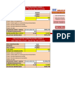 Ejercicio Valor Const Fitto y Corvini Sta Lucia