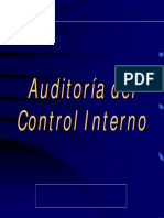 A. Auditoria Del Control Interno