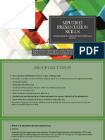 Mpu32013 Presentation Skills