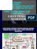 Proses Penginjeksian Bahan Bakar pada Sistem Common-rail