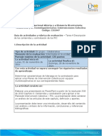 Guía de Actividades y Rúbrica de Evaluación - Unidad 3 - Tarea 4 - Descripción de Los Contenidos y Contratación de Los PIC