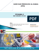 Pertemuan 1 Metabolisme & Jalur Biogenetik