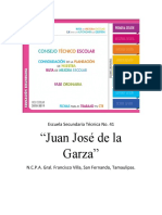 "Juan José de La Garza": Escuela Secundaria Técnica No. 41