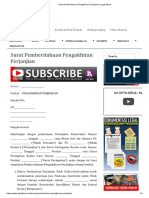 Surat Pemberitahuan Pengakhiran Perjanjian _ Legal Akses