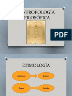 ANTROPOLOGÍA FILOSÓFICA