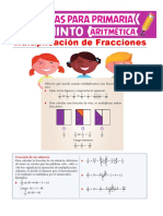 Multiplicación de Números Fraccionarios Para Quinto de Primaria