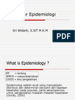 Pengantar Epidemiologi