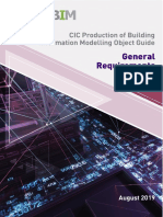 CIC Production of BIM Object Guide General Requirements