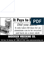 Did You Know?: Andersen Wrecking Co