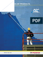 Arc Catalog of Products: Protec Tion Against Corrosion, Abrasion, Impac T, and Chemical at Tack