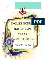 SJKC Nam Hua English Module Edition PDPR Year 4: Name of The Student