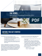 The Sebel Advertising Promotional Guidelines 2019