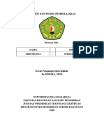 ARDI HOSEA METODE DAN MODEL PEMBELAJARAN