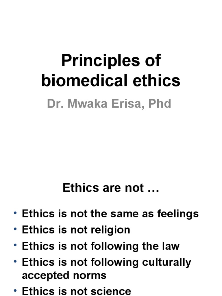 Principles Of Biomedical Ethics Pdf Autonomy Medical Ethics