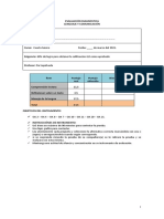 Evaluación Diagnóstica - 4º Básico 2021 - Lenguaje y Comunicación.