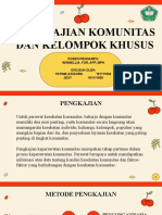 Pengkajian Komunitas Dan Kelompok Khusus