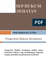 Konsep Hukum Kesehatan