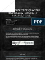 BOMBAS ROTATORIAS C.Progresiva, Lobualres y Peristalticas