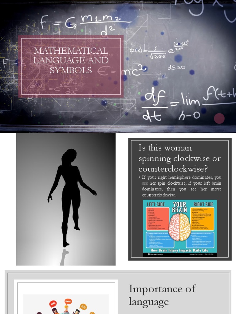 Mathematical Language Explained | PDF | Set (Mathematics) | Function ...
