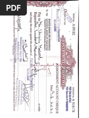 Cheque