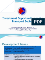 Investment Opportunities in the Transport Sector (Railways and Airports)