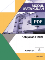 Kebijakan Fiskal dan Peranan Pemerintah