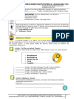 The Nature of Research and The Criteria of A Researchable Topic