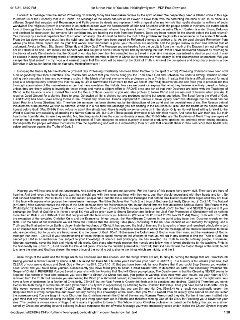 Standing in The Gap PDF