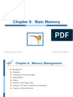 Chapter 8: Main Memory: Silberschatz, Galvin and Gagne ©2013 Operating System Concepts - 9 Edition