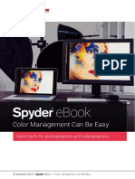 SpyderX Ebook English Final Color Management