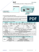 Multifunction Calibrator of Alternating and Direct Voltage and Current