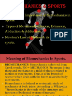 Unit 8 Biomechanics and Sports p1