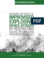 Reducing The Threat of Improvised Explosive Device Attacks by Restricting