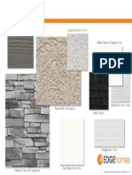 Color Palette #5: Accent: Aged Pewter Stucco Trim: Extra White