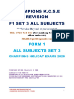 f1 Set 3 All Subjects Champions-April 2020