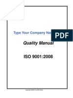 Quality Manual: Type Your Company Name Here