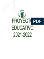 Proyecto Educativo 2021-22 v0